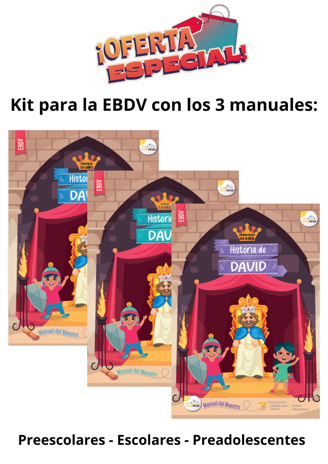 EBDV – David 3 libros